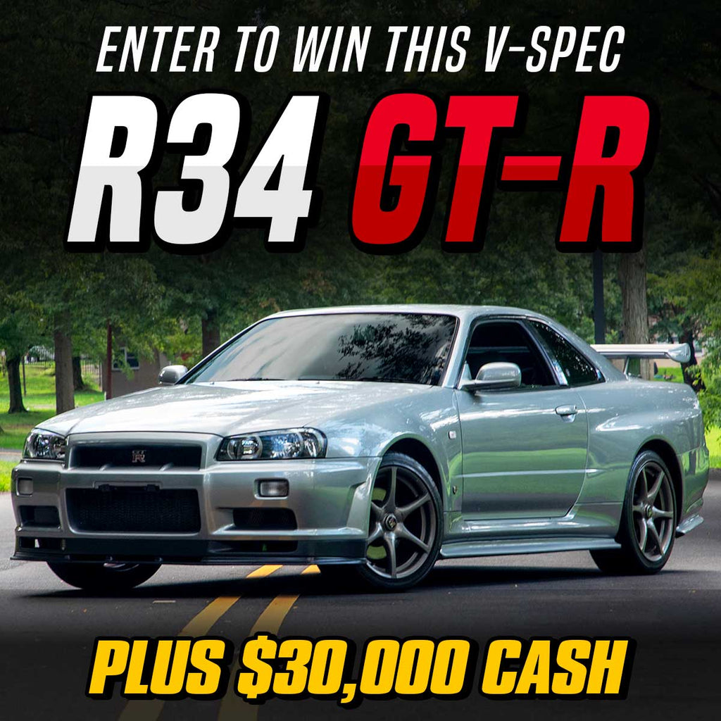 Take home this R34 GTR V-spec!