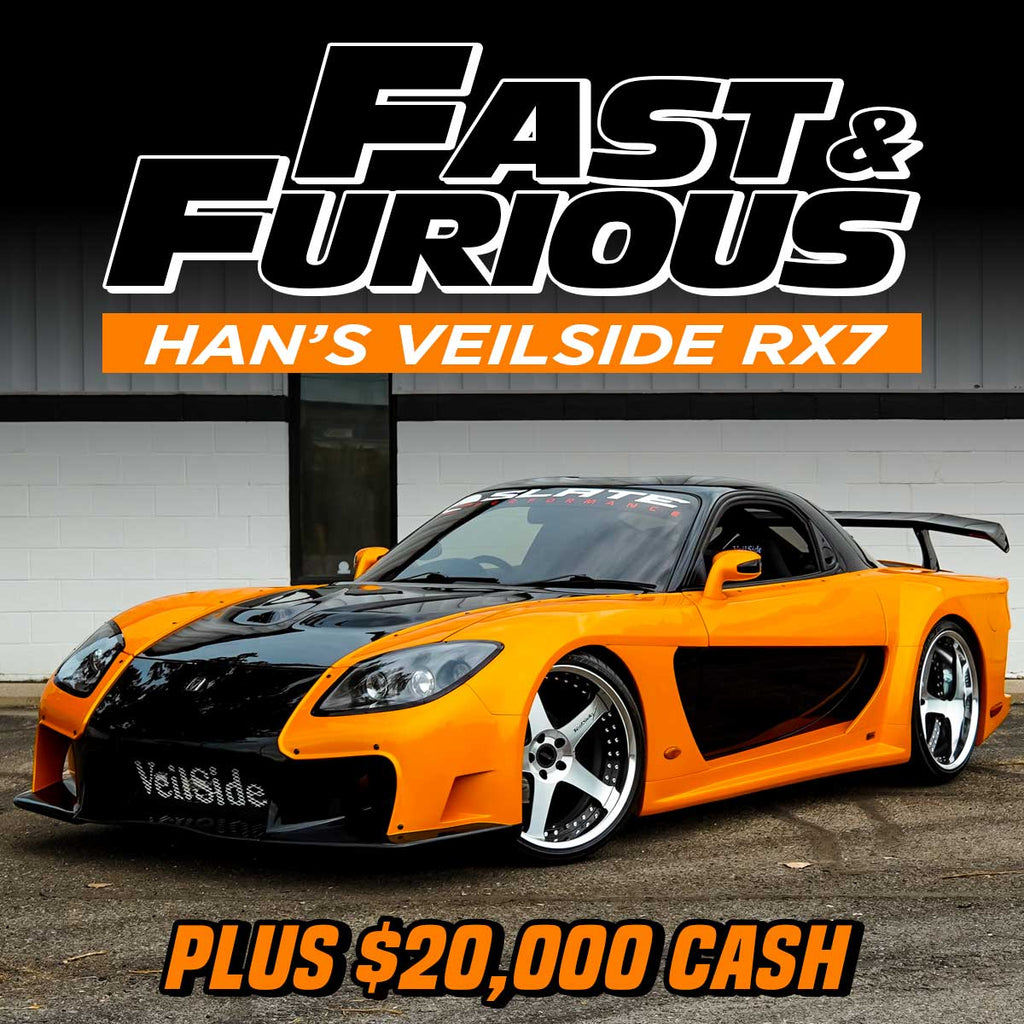 💰Win Han's Veilside RX7 plus $20,000 – ZeroSixty: Fantasy Car Giveaway