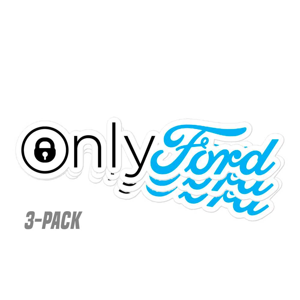 Only Ford Stickers